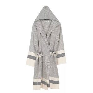 Olive&Linen Pixel Turkish Towel Robe -UNISEX